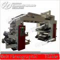 Machines d&#39;impression typographique flexographique de film de LDPE de 4 couleurs